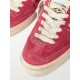 Soul-Star distressed leather-trimmed suede sneakers Soul-Star distressed leather-trimmed suede sneakers