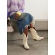Low Wish Star embroidered leather cowboy boots Low Wish Star embroidered leather cowboy boots