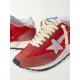 Running Marathon metallic leather-trimmed suede and shell sneakers Running Marathon metallic leather-trimmed suede and shell sneakers