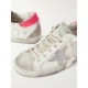Super-Star distressed suede-trimmed leather sneakers Super-Star distressed suede-trimmed leather sneakers