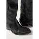 Low Wish Star textured-leather cowboy boots Low Wish Star textured-leather cowboy boots