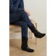 Low Wish Star textured-leather cowboy boots Low Wish Star textured-leather cowboy boots