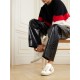 Super-Star distressed glittered leather sneakers Super-Star distressed glittered leather sneakers