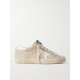 Super-Star leather-trimmed suede sneakers Super-Star leather-trimmed suede sneakers