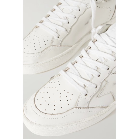 Ballstar distressed leather sneakers Ballstar distressed leather sneakers