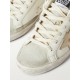 Super-Star Sabot distressed suede-trimmed leather slip-on sneakers Super-Star Sabot distressed suede-trimmed leather slip-on sneakers