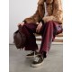 Soul-Star distressed leather-trimmed leopard-print calf hair sneakers Soul-Star distressed leather-trimmed leopard-print calf hair sneakers