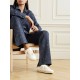 Soul-Star logo-print distressed leather sneakers Soul-Star logo-print distressed leather sneakers