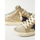 Super-Star Sabot distressed leather-trimmed glittered suede slip-on sneakers Super-Star Sabot distressed leather-trimmed glittered suede slip-on sneakers