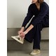 Super-Star Sabot distressed leather-trimmed glittered suede slip-on sneakers Super-Star Sabot distressed leather-trimmed glittered suede slip-on sneakers