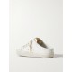 Super-Star Sabot distressed embellished leather slip-on sneakers Super-Star Sabot distressed embellished leather slip-on sneakers
