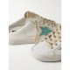 Super-Star Sabot distressed embellished leather slip-on sneakers Super-Star Sabot distressed embellished leather slip-on sneakers