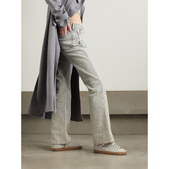 Super-Star suede and metallic leather-trimmed distressed canvas sneakers Super-Star suede and metallic leather-trimmed distressed canvas sneakers