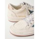 Ball Star distressed suede-trimmed leather sneakers Ball Star distressed suede-trimmed leather sneakers