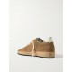 Ball Star distressed leather-trimmed suede sneakers Ball Star distressed leather-trimmed suede sneakers