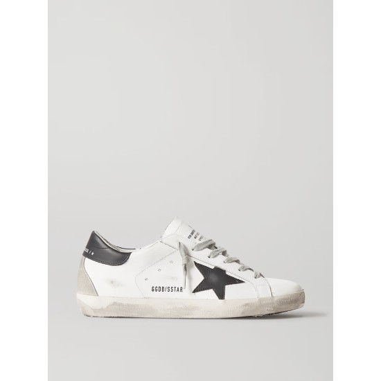 Superstar distressed leather sneakers Superstar distressed leather sneakers