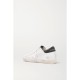 Superstar distressed glittered leather sneakers Superstar distressed glittered leather sneakers