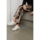 Superstar Sabot faux pearl-embellished distressed leather slip-on sneakers Superstar Sabot faux pearl-embellished distressed leather slip-on sneakers