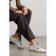 Superstar distressed leather and suede sneakers Superstar distressed leather and suede sneakers