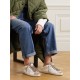 Superstar Sabot shearling-lined distressed leather and suede slip-on sneakers Superstar Sabot shearling-lined distressed leather and suede slip-on sneakers