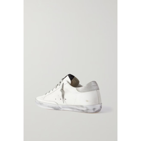 Superstar distressed leather sneakers Superstar distressed leather sneakers