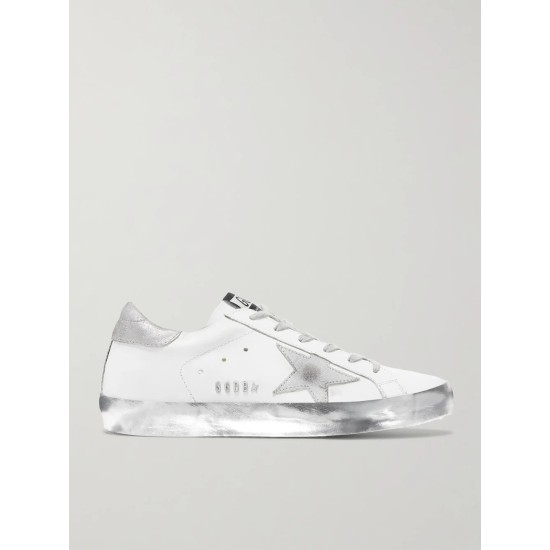 Superstar distressed leather sneakers Superstar distressed leather sneakers