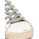 Superstar glittered distressed leather sneakers Superstar glittered distressed leather sneakers