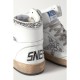 Sky-Star distressed glittered leather high-top sneakers Sky-Star distressed glittered leather high-top sneakers