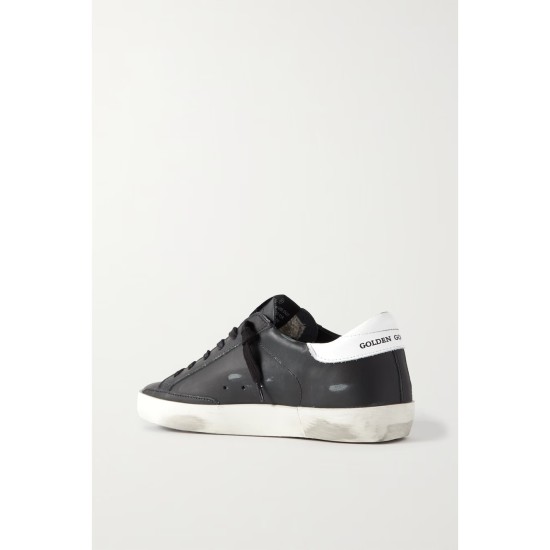 Superstar distressed leather sneakers Superstar distressed leather sneakers