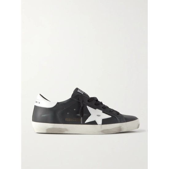 Superstar distressed leather sneakers Superstar distressed leather sneakers