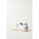 Superstar distressed leather and suede sneakers Superstar distressed leather and suede sneakers