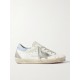 Superstar distressed leather and suede sneakers Superstar distressed leather and suede sneakers