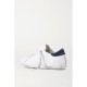 Superstar distressed leather and suede sneakers Superstar distressed leather and suede sneakers