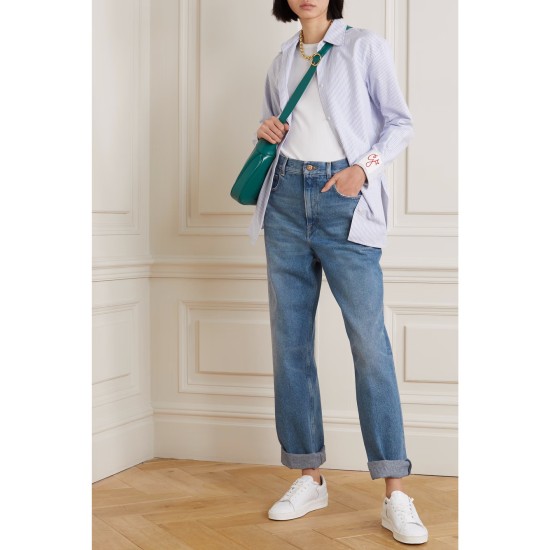 Kim high-rise boyfriend jeans Kim high-rise boyfriend jeans