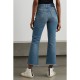Golden high-rise cropped flared jeans Golden high-rise cropped flared jeans