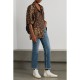 Golden high-rise cropped flared jeans Golden high-rise cropped flared jeans