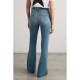 Journey distressed high-rise flared jeans Journey distressed high-rise flared jeans
