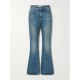 Journey distressed high-rise flared jeans Journey distressed high-rise flared jeans