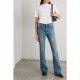 Journey distressed high-rise flared jeans Journey distressed high-rise flared jeans