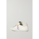 Superstar perforated distressed leather sneakers Superstar perforated distressed leather sneakers