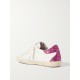 Superstar distressed glittered leather sneakers Superstar distressed glittered leather sneakers