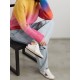 Superstar distressed glittered leather sneakers Superstar distressed glittered leather sneakers