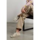 Super-Star metallic leopard-print distressed leather and suede sneakers Super-Star metallic leopard-print distressed leather and suede sneakers