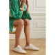 Superstar Sabot distressed leather slip-on sneakers Superstar Sabot distressed leather slip-on sneakers