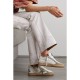 Ball Star shearling-lined distressed suede-trimmed leather sneakers Ball Star shearling-lined distressed suede-trimmed leather sneakers
