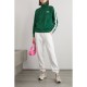 Webbing-trimmed piqué track jacket Webbing-trimmed piqué track jacket
