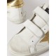 Old School distressed leather sneakers Old School distressed leather sneakers