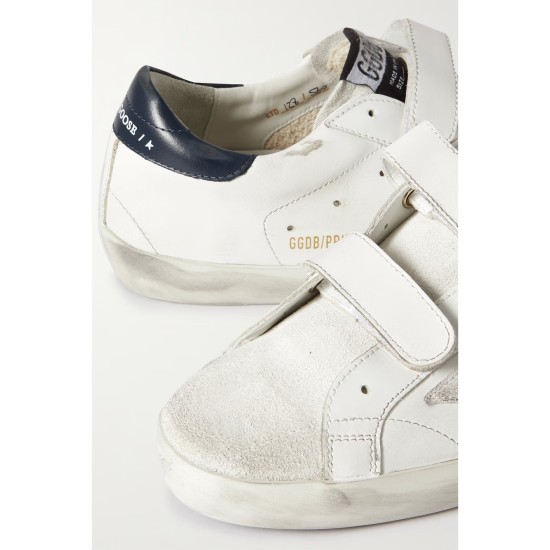 Old School distressed leather sneakers Old School distressed leather sneakers
