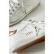 Superstar distressed metallic leather sneakers Superstar distressed metallic leather sneakers