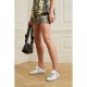 Superstar distressed metallic leather sneakers Superstar distressed metallic leather sneakers
